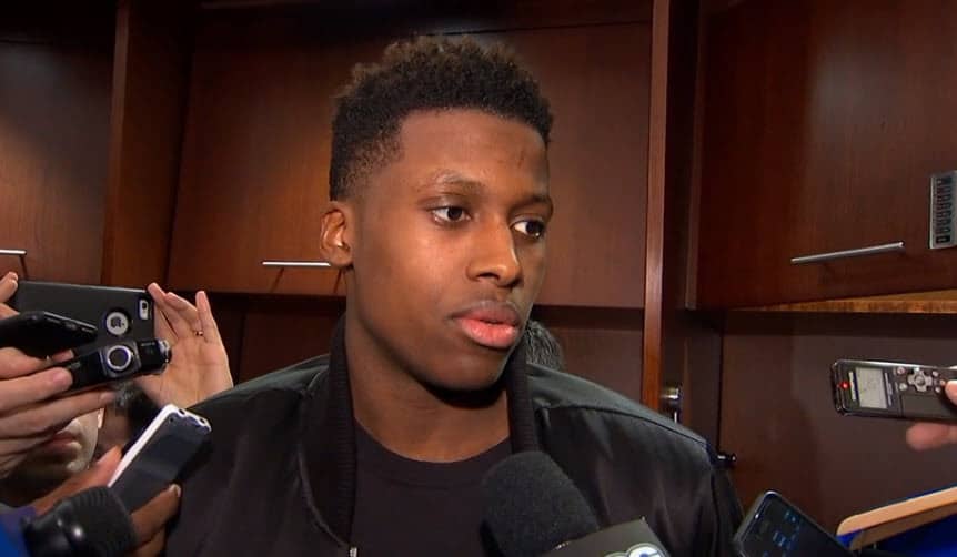 Frank Ntilikina : « LeBron était sur mon chemin, j’aurais poussé n’importe qui »