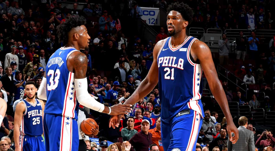 Joel Embiid n’a que de l’amour pour Saric et Covington