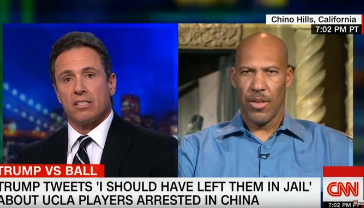 LaVar Ball fait le show pour répondre à Donald Trump