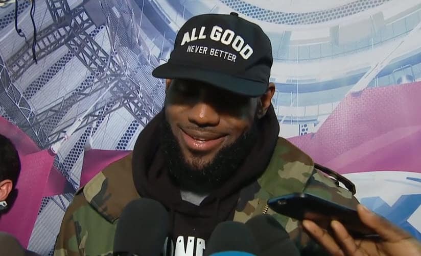 LeBron : « Je suis le roi, ma femme une reine, ma fille une princesse »