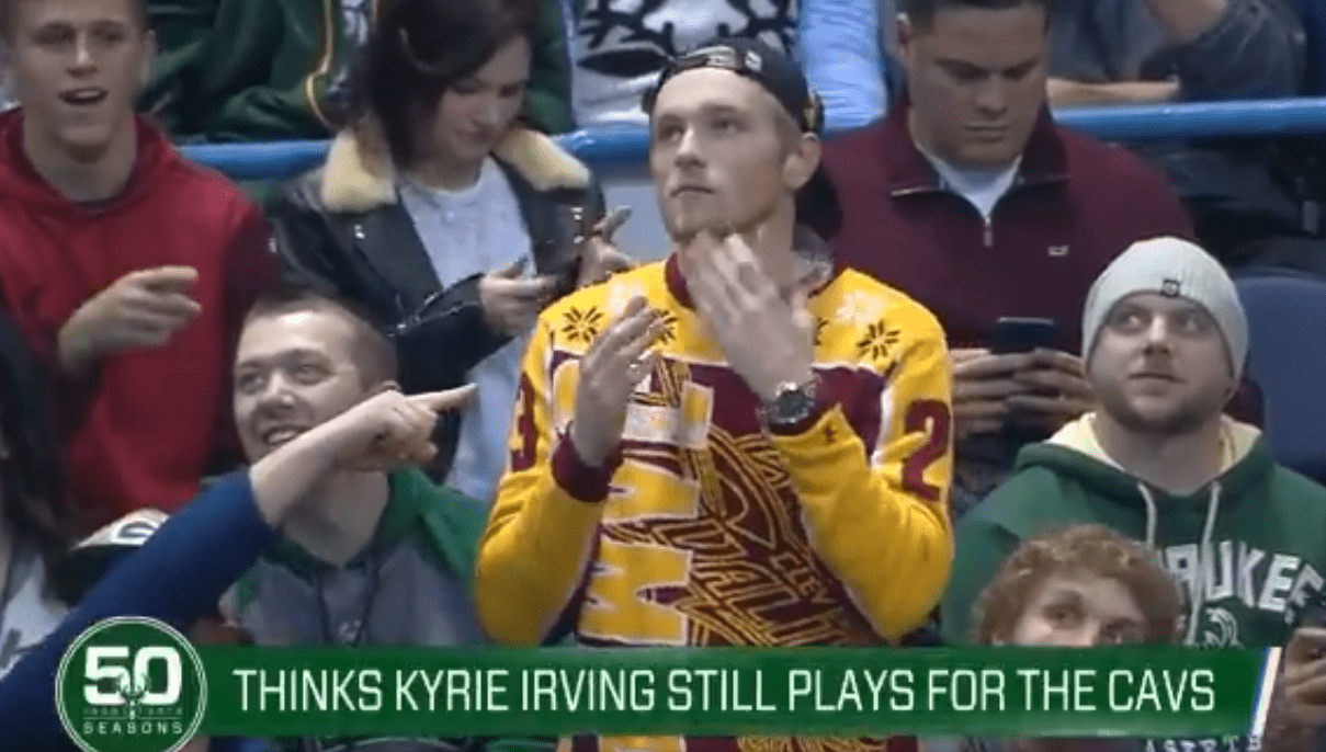 La « Bandwagon Cam » des Bucks, c’est du génie