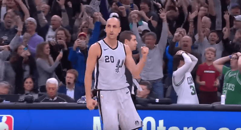 Manu Ginobili, 40 ans, plante encore un game winner