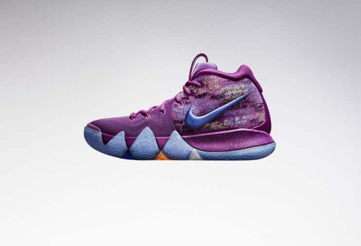 Kyrie Irving dévoile la Kyrie 4, avec un coloris original "Confetti"