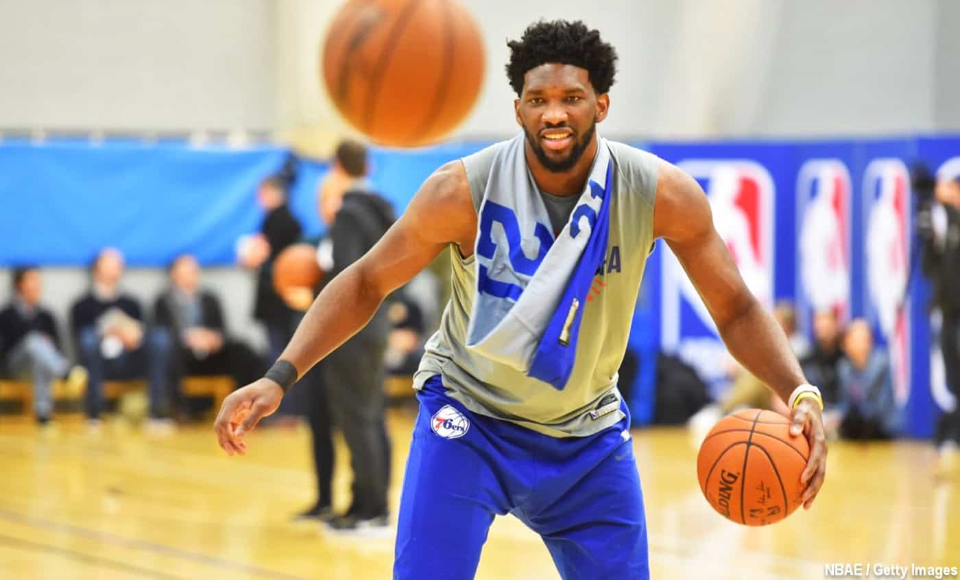 Joel Embiid : « Je pense qu’on va aller en playoffs »