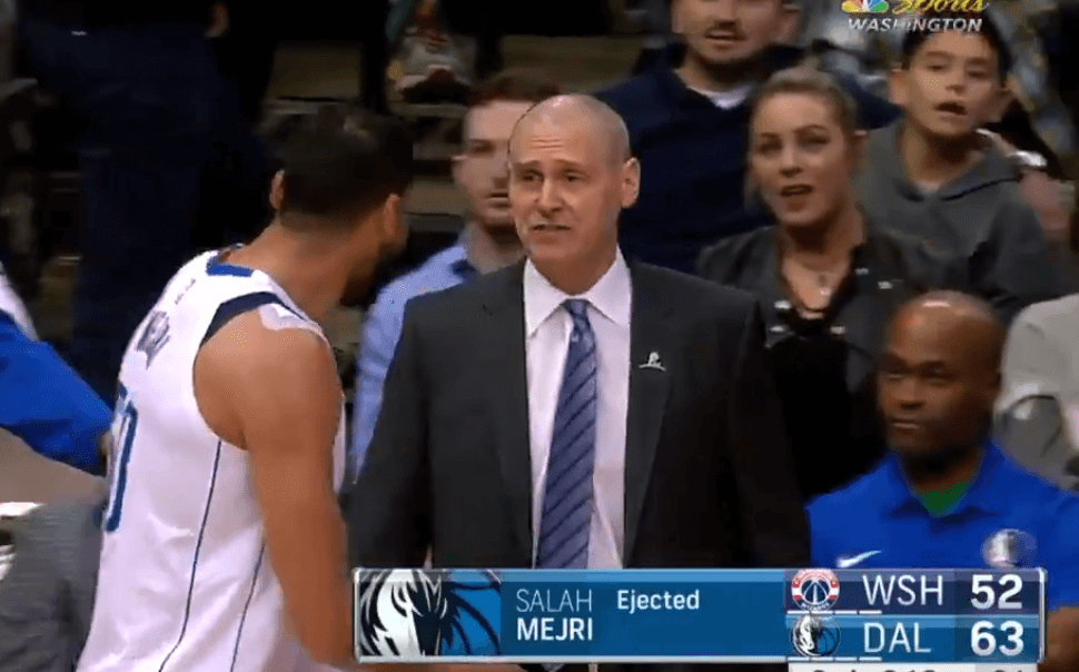 Rick Carlisle à Salah Mejri, éjecté : « Dégage d’ici ! »