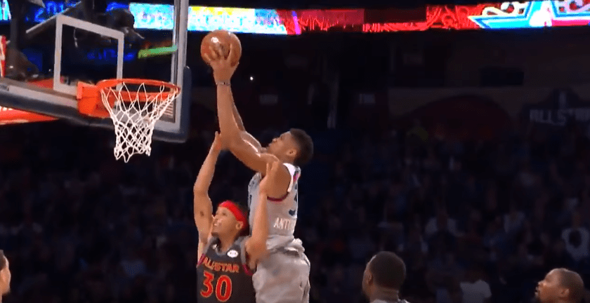 ASG : Curry veut Giannis, « pour ne pas se faire dunker dessus »