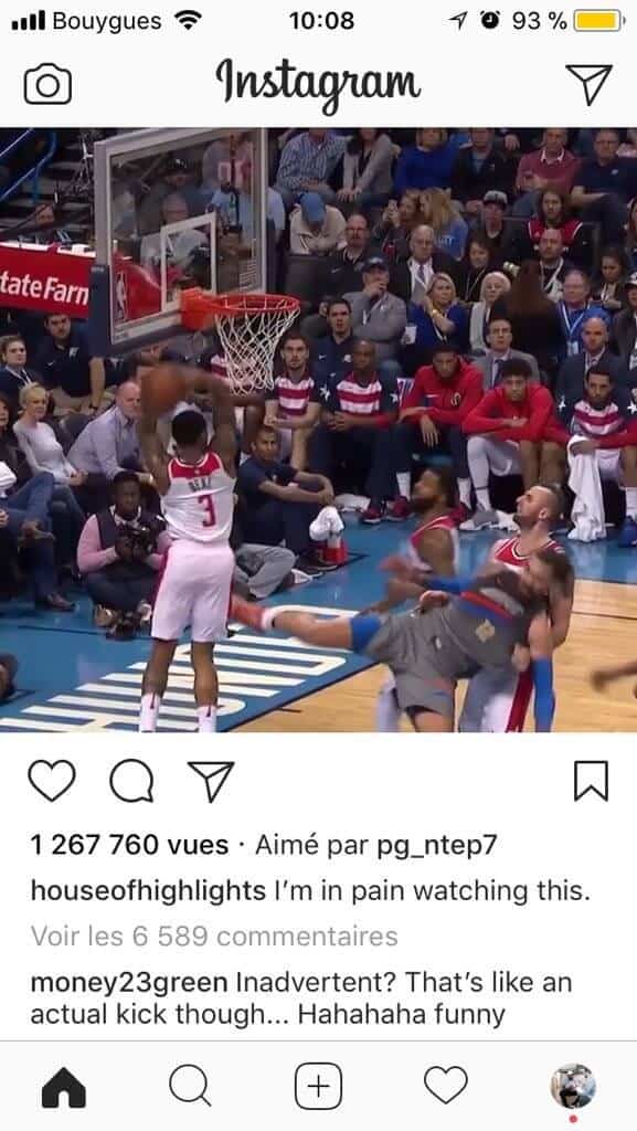 Draymond Green chambre Steven Adams après son méga coup de pied