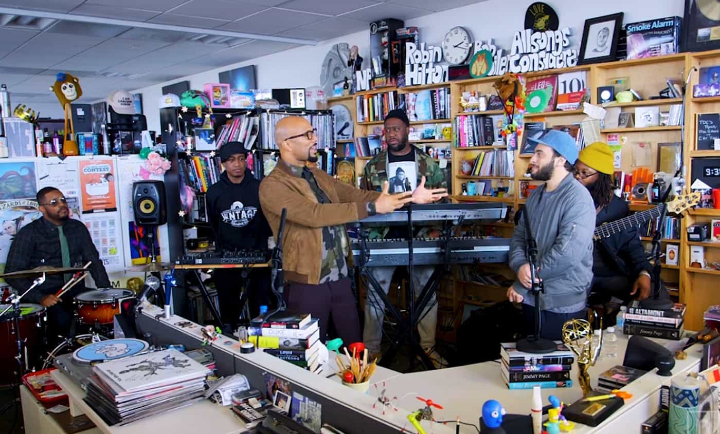 40 minutes de kif avec Common et Robert Glasper