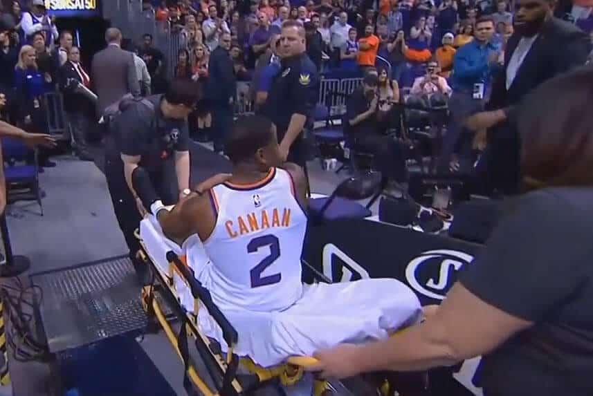 Horreur : Isaiah Canaan se brise la cheville comme Gordon Hayward