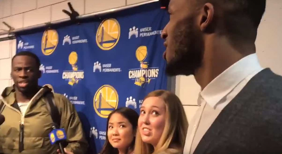 Evan Turner réclame son fric à Draymond Green en pleine interview