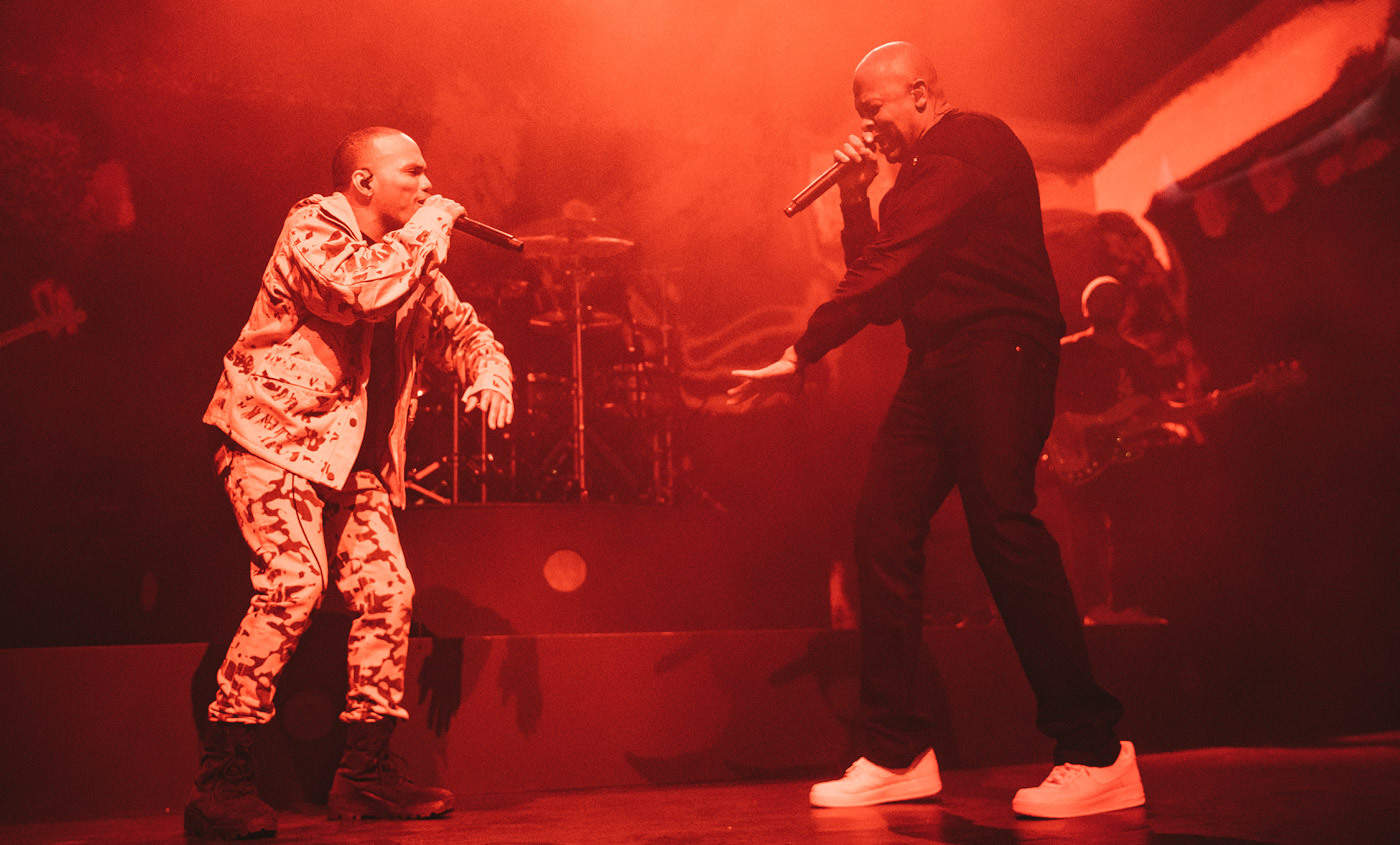Dr Dre et Anderson .Paak mettent le feu à Londres