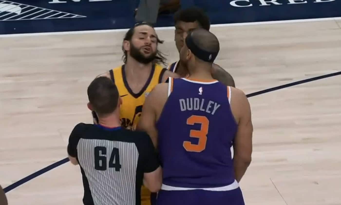 Les Suns et le Jazz ont failli se mettre dessus