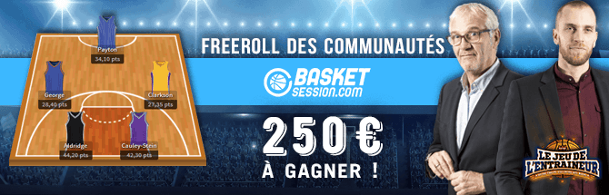 Pariez gratuitement sur la 1ère soirée de playoffs et gagnez 250€. C’est cadeau !