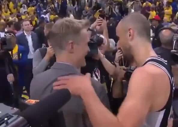 Steve Kerr : « Manu, continue, OK ? »