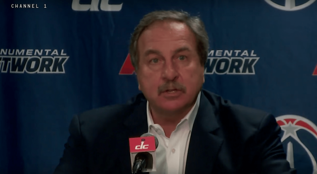 Malgré la déception, les Wizards conservent leur président