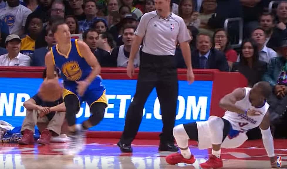 Quand Chris Paul et Curry se marrent en reparlant du cross dévastateur de Steph sur CP3