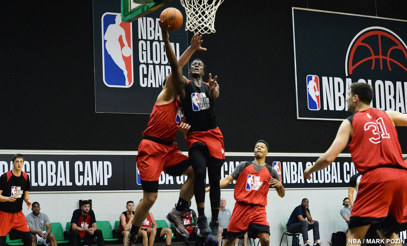 8 Français présents au NBA Global Camp 2018