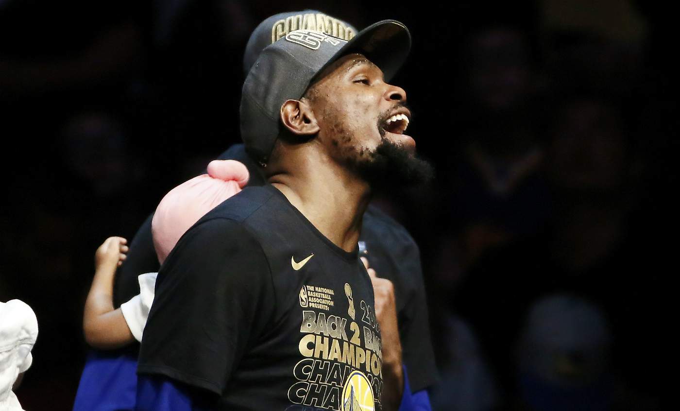 Kevin Durant élu MVP des Finales