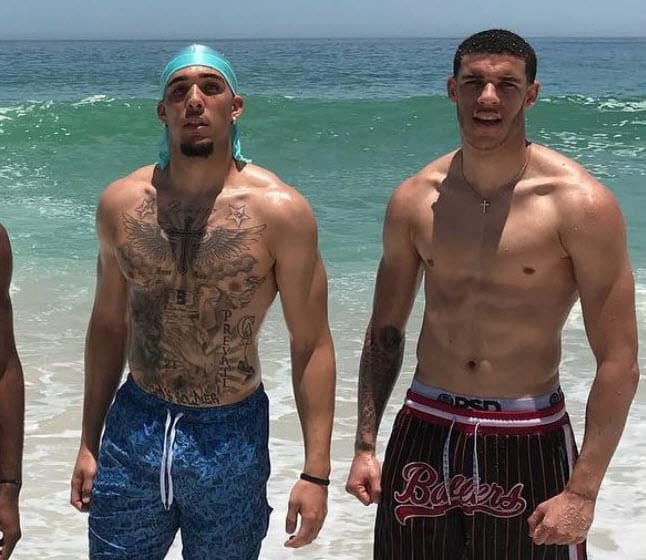 Lonzo Ball est plus musclé et plus tatoué