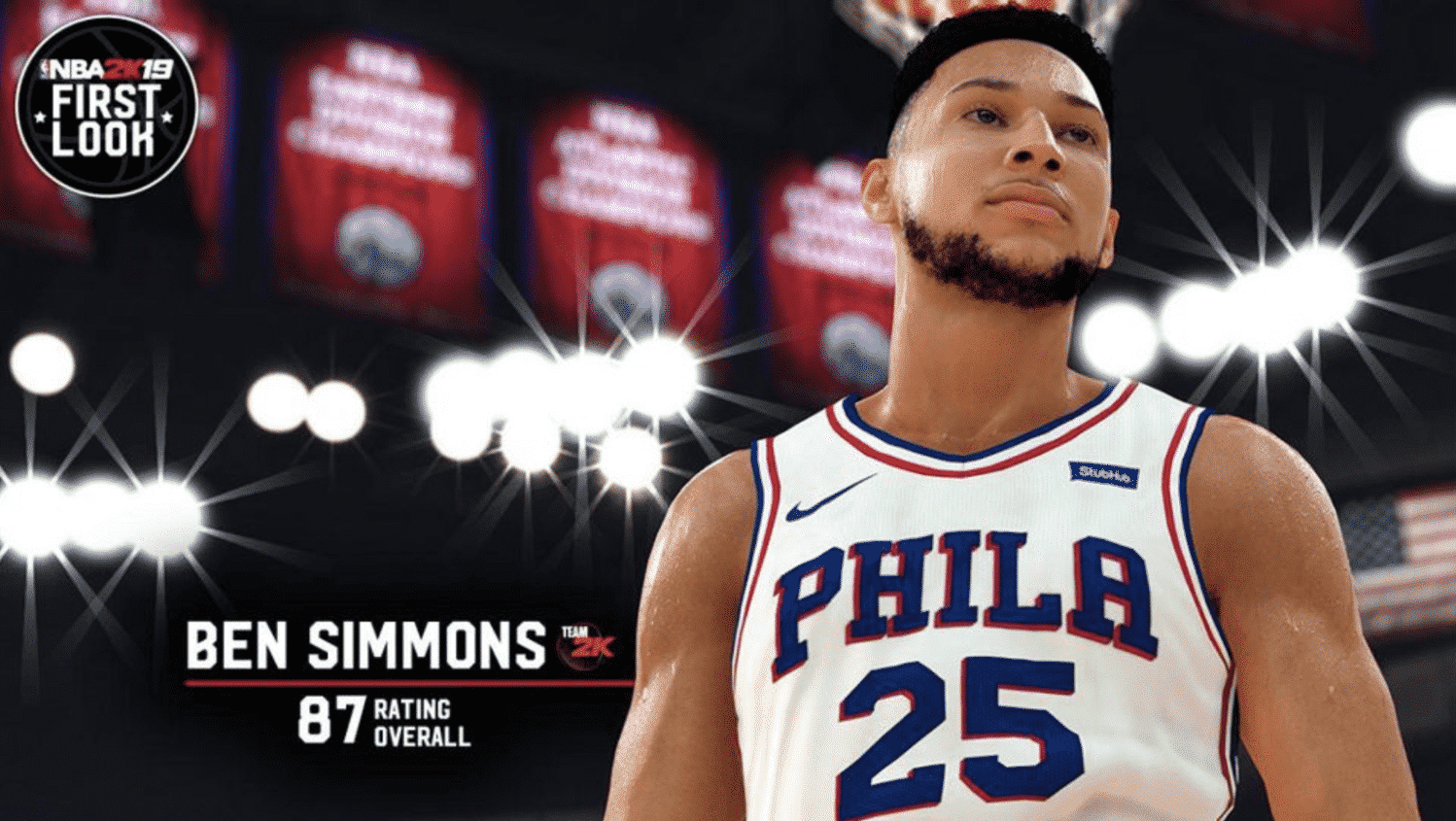 Ben Simmons pas content de sa note dans 2K