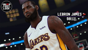 On connaît la note de LeBron James dans NBA 2K19 !