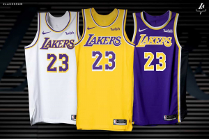 Officiel : voici les nouveaux maillots des Los Angeles Lakers