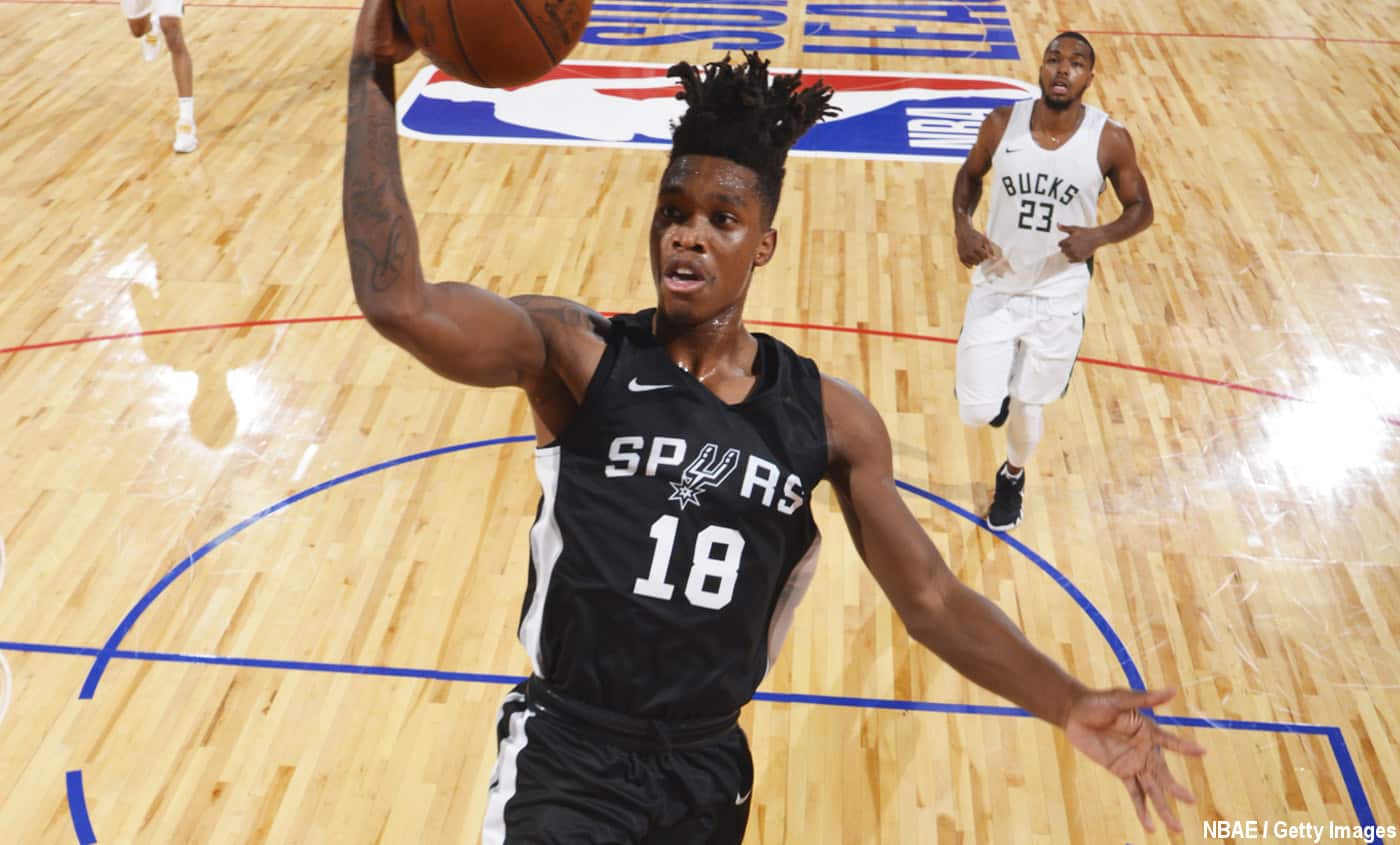 Le geste très classe de Lonnie Walker envers la ville de San Antonio après les manifestations