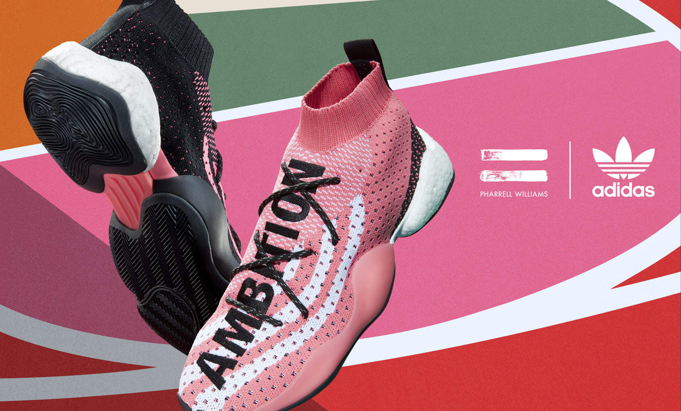 Pharrell Williams dévoile son nouveau modèle pour adidas