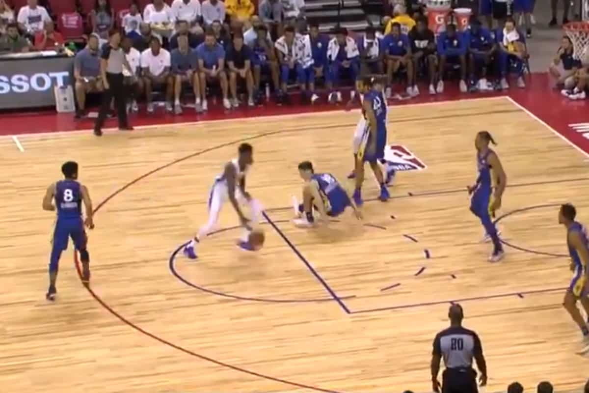 Kostas Antetokounmpo casse des chevilles avec les Mavs