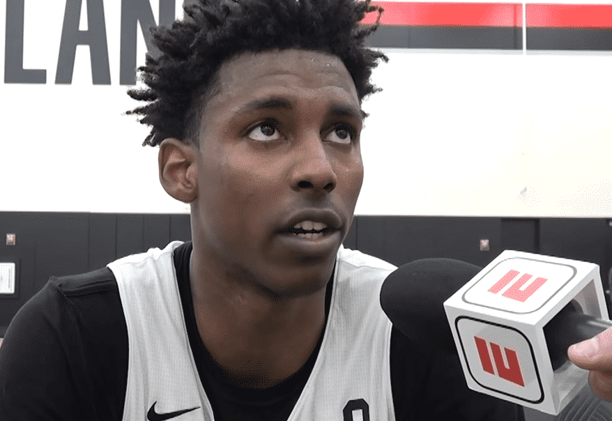 Le Français Jaylen Hoard a mis ses premiers points en NBA