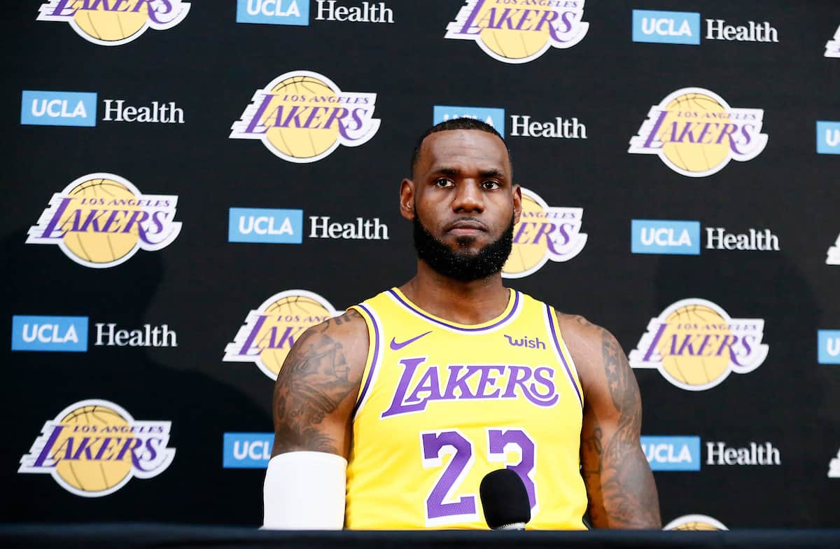 LeBron James incertain pour la pré-saison des Lakers