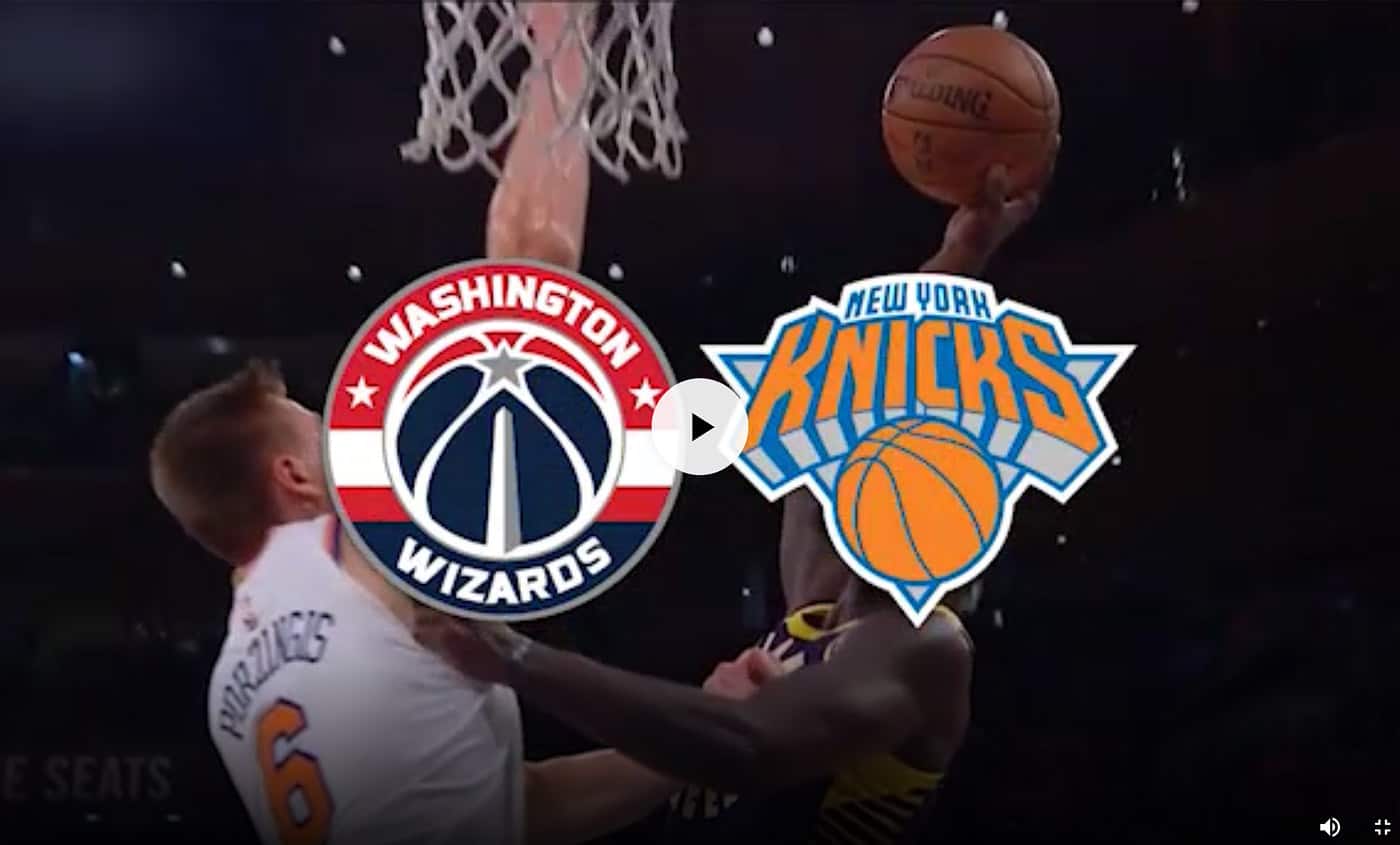 Les places pour Knicks vs Wizards à Londres bientôt en vente