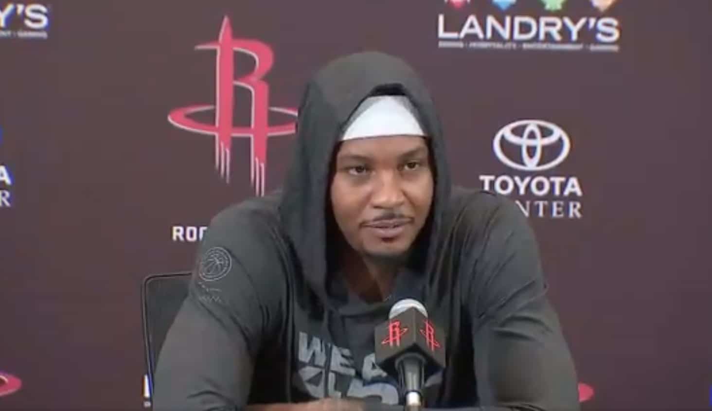 L’avenir de Melo aux Rockets est déjà incertain