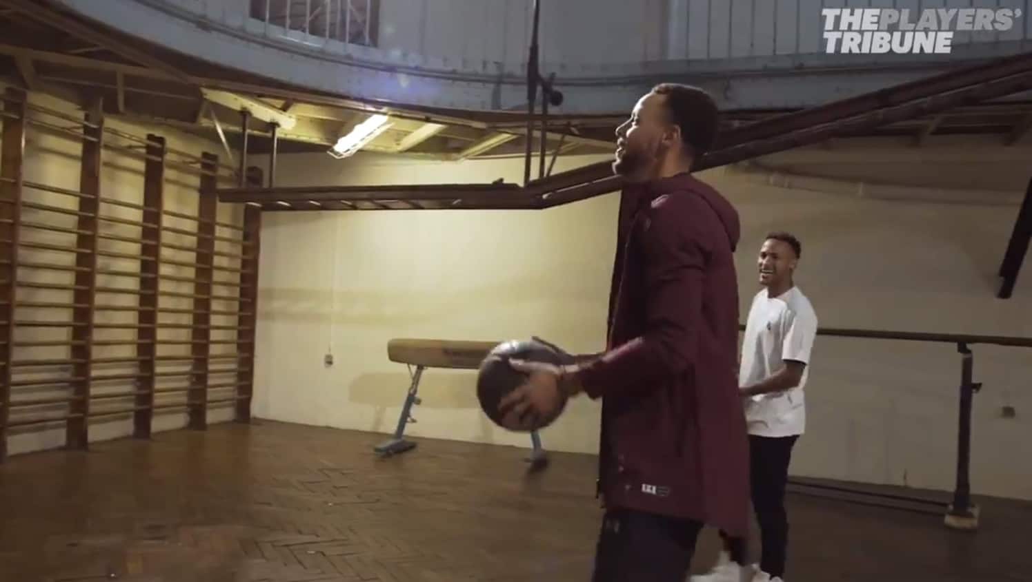 Quand Neymar défie Curry au H.O.R.S.E.