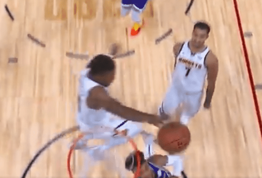 L’énorme block de Malik Beasley !