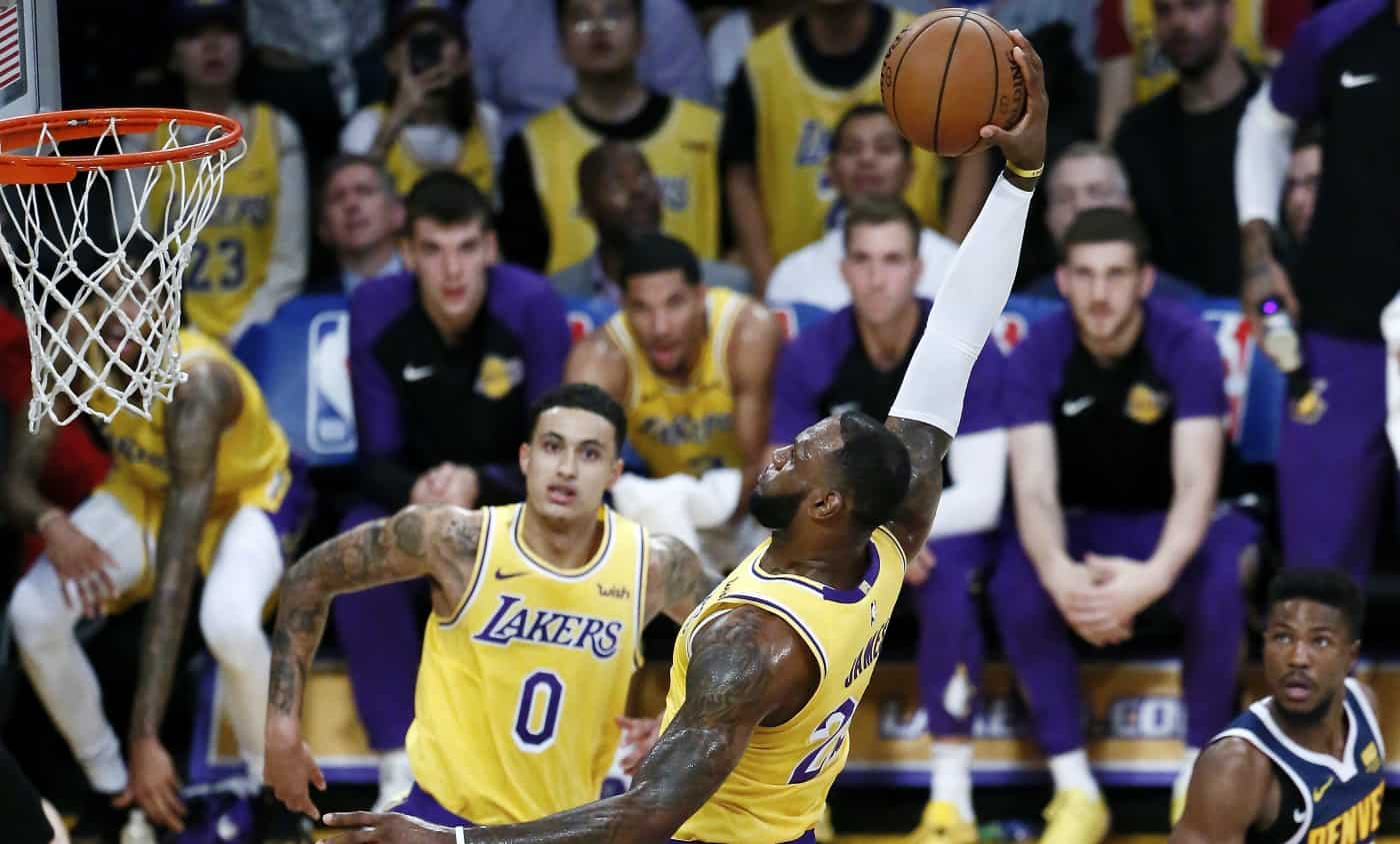 CQFR : LeBron fêté à L.A., Ingles en feu