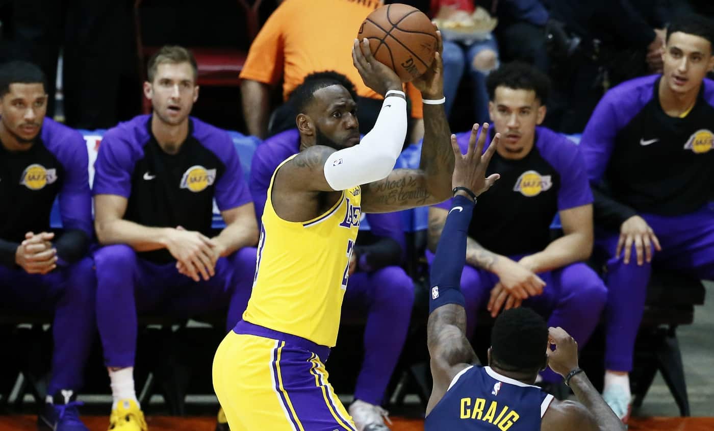 CQFR : La première de LeBron avec les Lakers