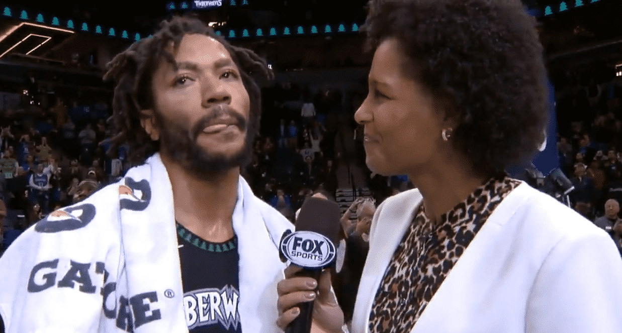 Derrick Rose, ému jusqu’aux larmes après ses 50 points