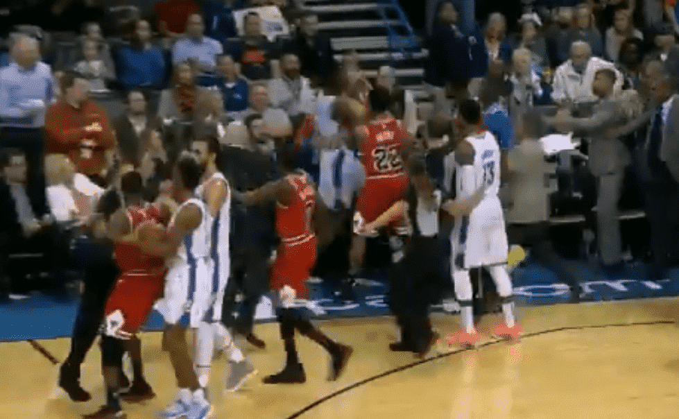 Débuts d’échauffourée entre les Bulls et le Thunder