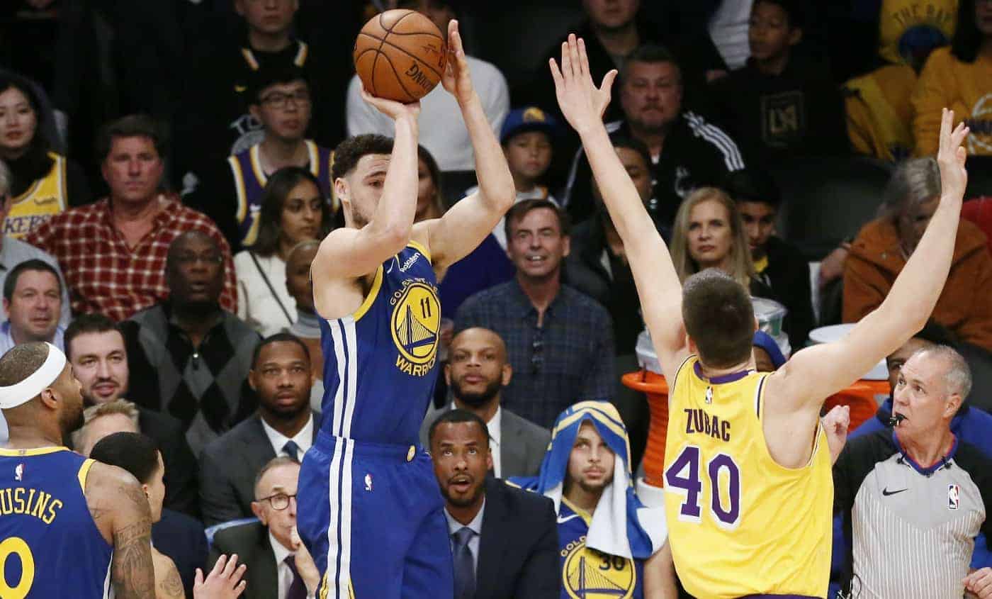 CQFR : Klay Thompson irréel à 3 pts
