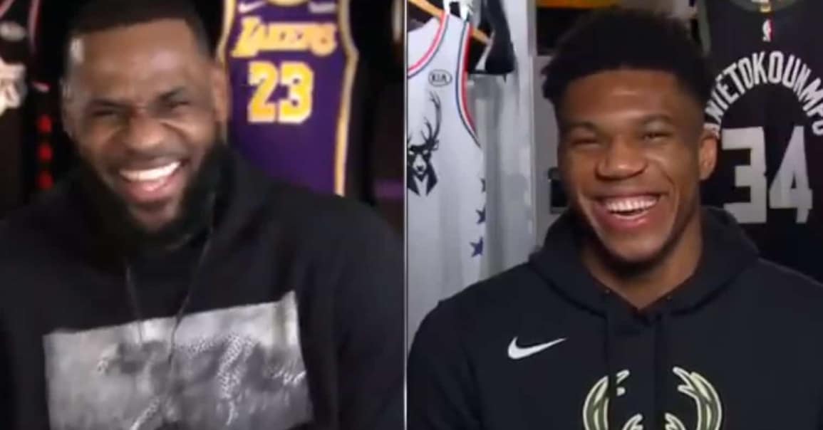 Giannis accuse (en déconnant) LeBron de tampering