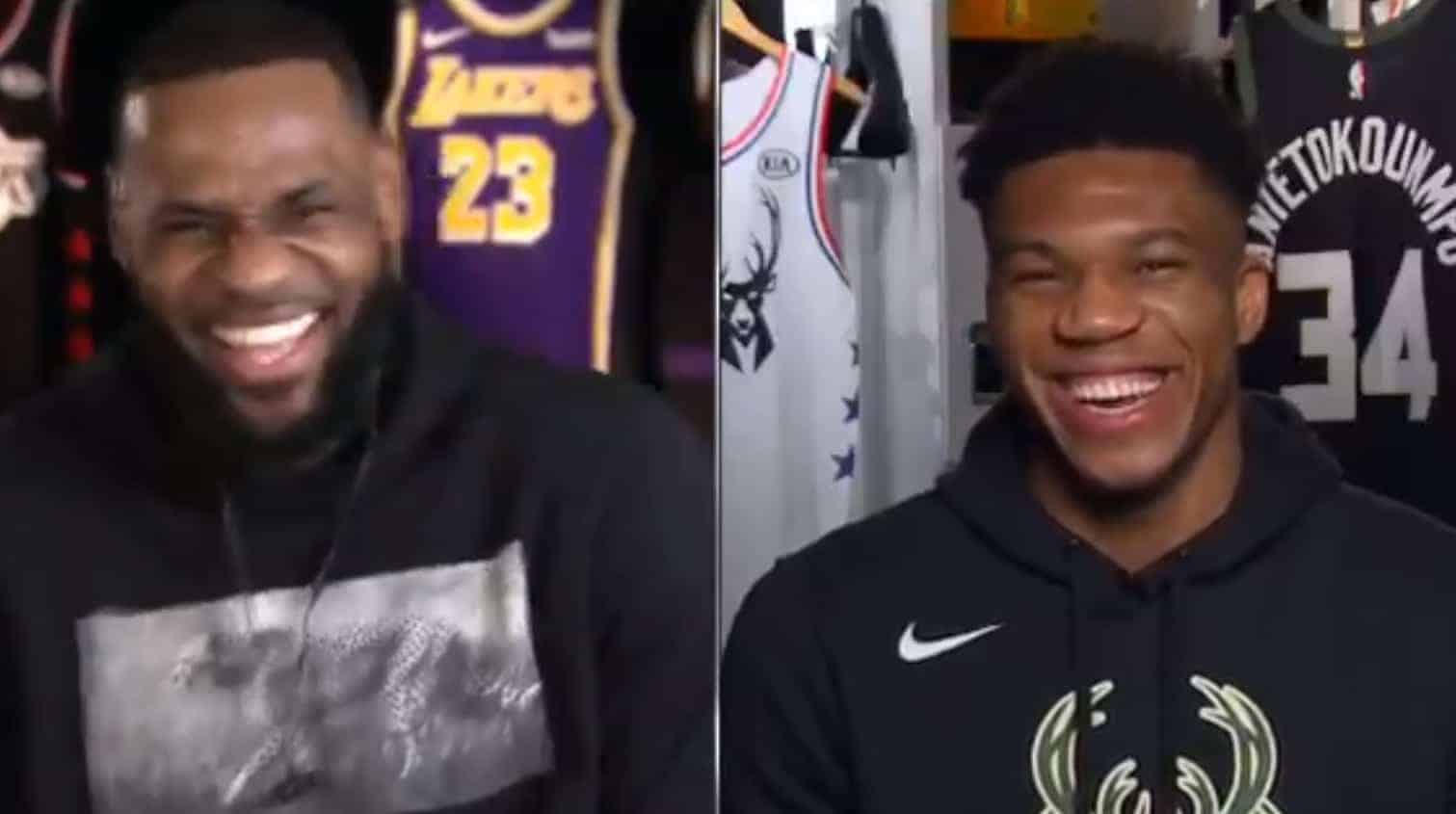 Giannis accuse (en déconnant) LeBron de tampering