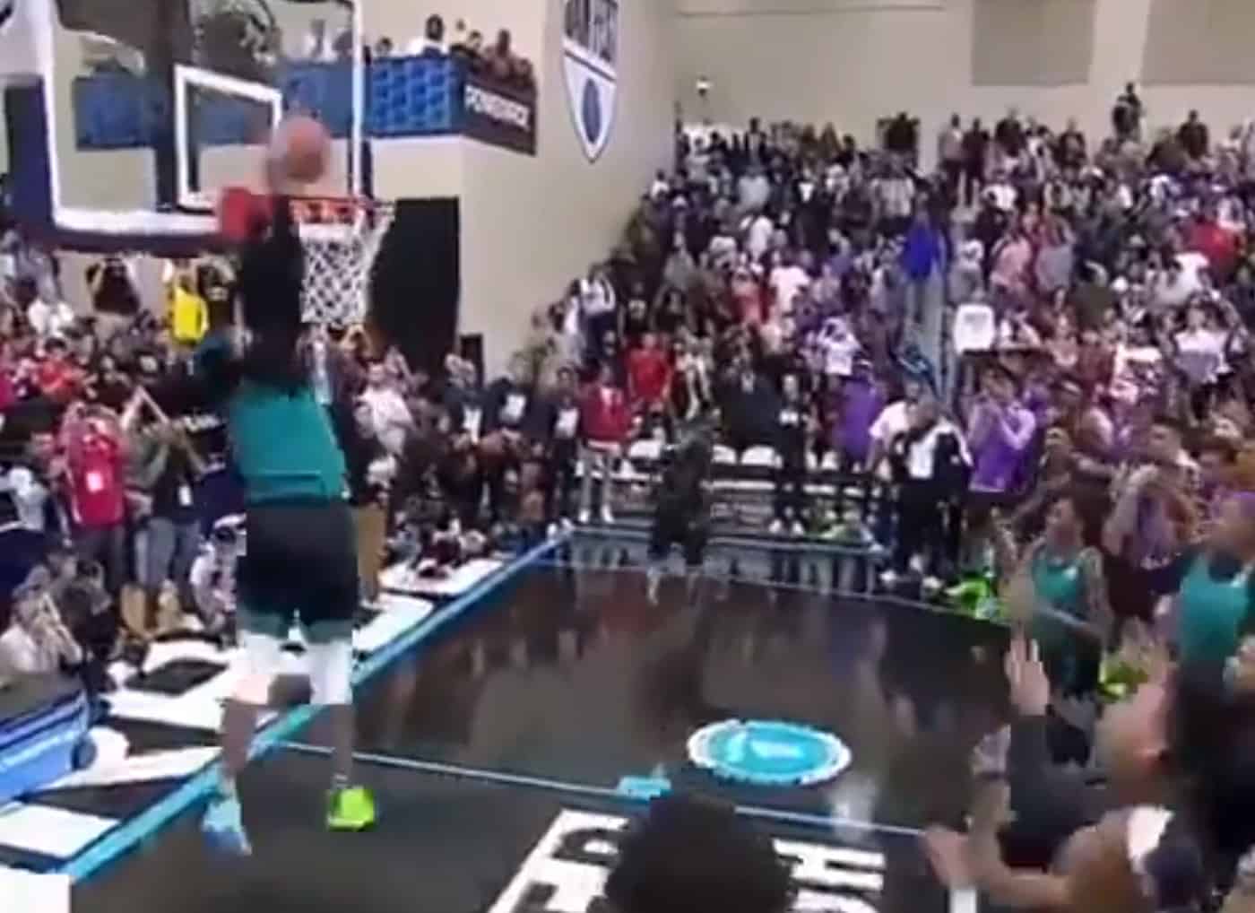 La lycéenne Fran Belibi gagne le Dunk Contest du McDonald’s AA Game !