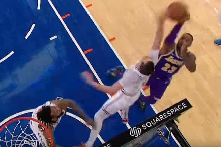 LeBron scotché par Hezonja, c’est rude…