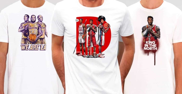 Voici enfin nos nouveaux T-Shirts « D » et « We Are L.A. »