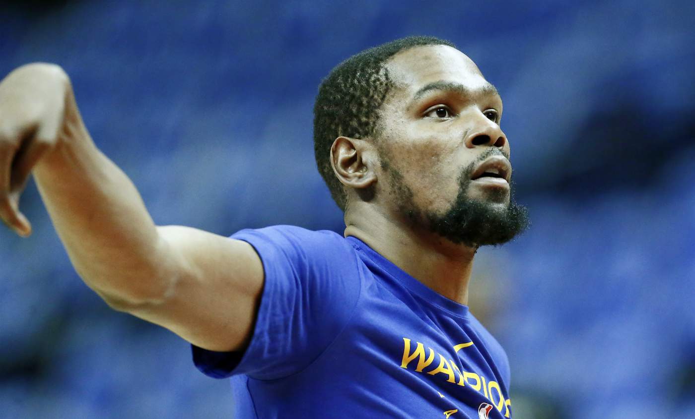 Kevin Durant s’est blessé au tendon d’Achille