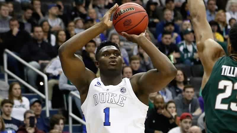 Zion Williamson au shoot