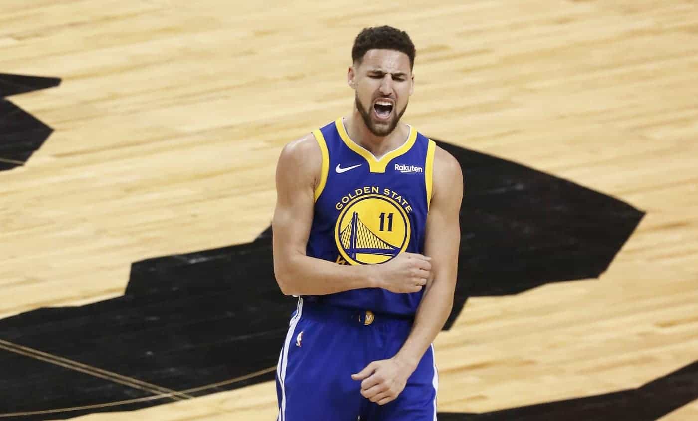 Comment Klay Thompson a mis une claque aux jeunes Warriors