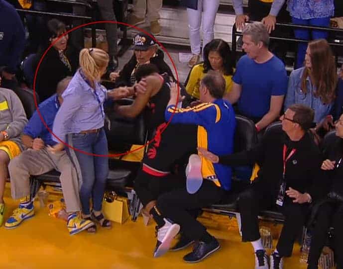 L’actionnaire des Warriors qui a poussé Lowry a été banni un an