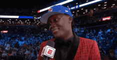 Sekou Doumbouya a marqué ses premiers points en NBA !